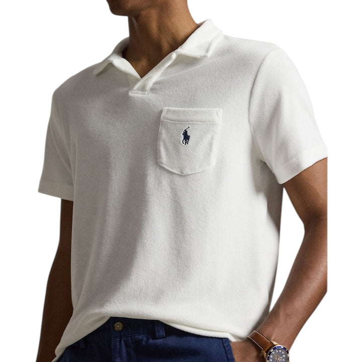 Polo Ralph Lauren Men polo shirt heren wit Classic fit 710A12491002