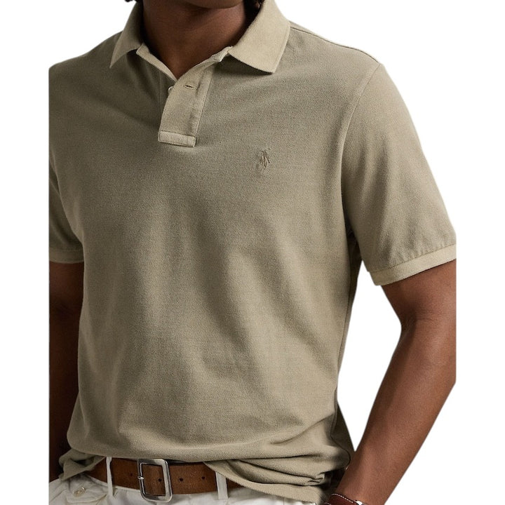Polo Ralph Lauren Men polo shirt korte mouwen heren olijf Custom slim fit 710969626006