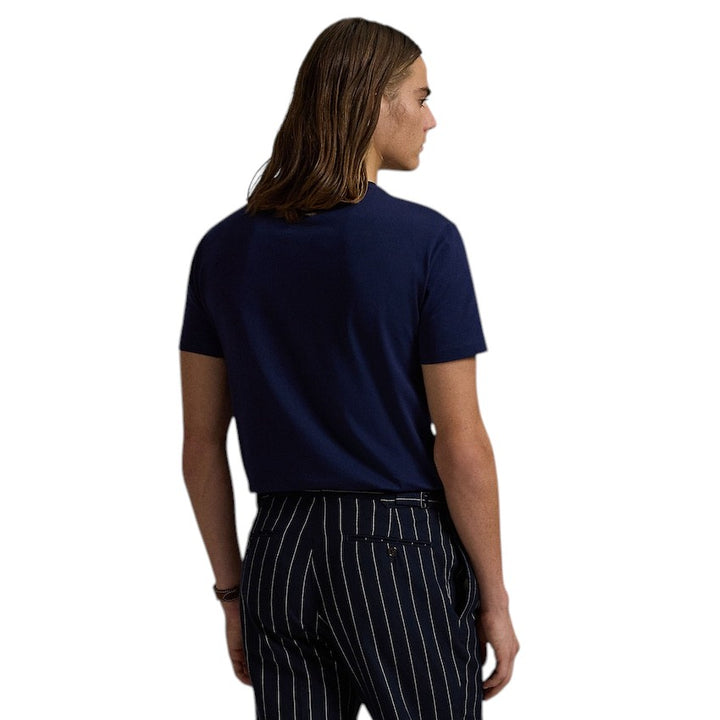 Polo Ralph Lauren Men t-shirt korte mouwen heren blauw Custom slim fit 710671438404