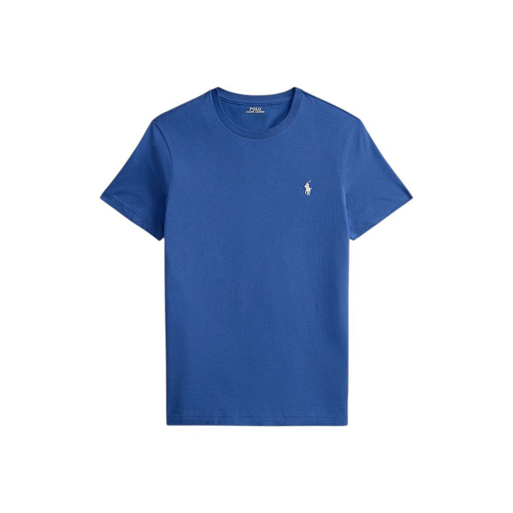 Polo Ralph Lauren Men t-shirt korte mouwen heren blauw custom slim fit 710671438537