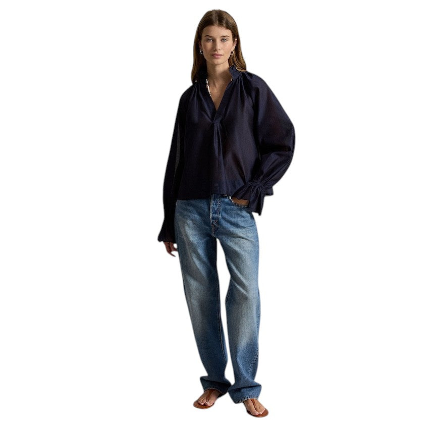 Polo Ralph Lauren Women blouse dames blauw 211B17131002