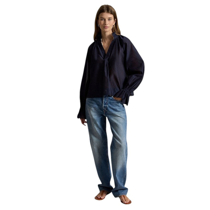 Polo Ralph Lauren Women blouse dames blauw 211B17131002