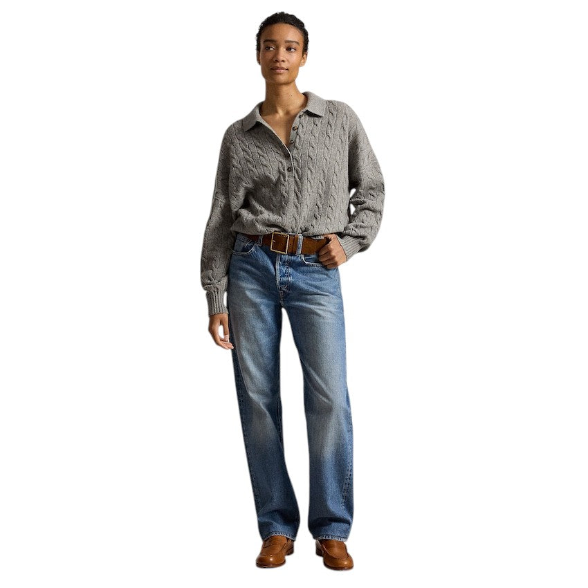 Polo Ralph Lauren Women polo shirt dames grijs 211B17767005