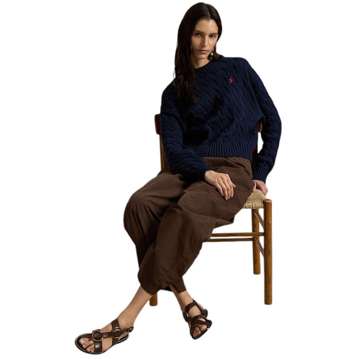 Polo Ralph Lauren Women pull trui ronde hals dames marine 211A96245001