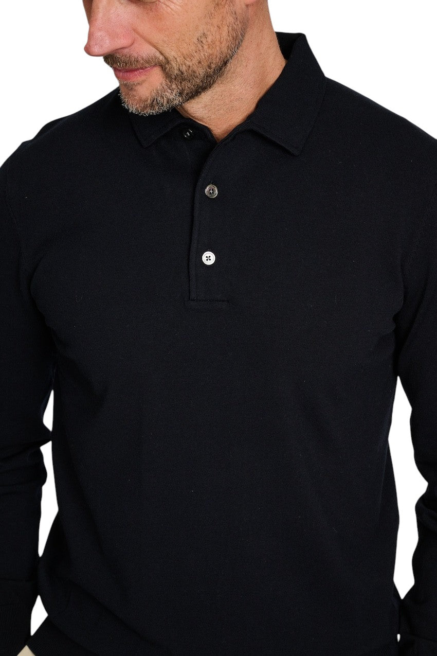 Profuomo polo shirt heren marine PP2J0009A