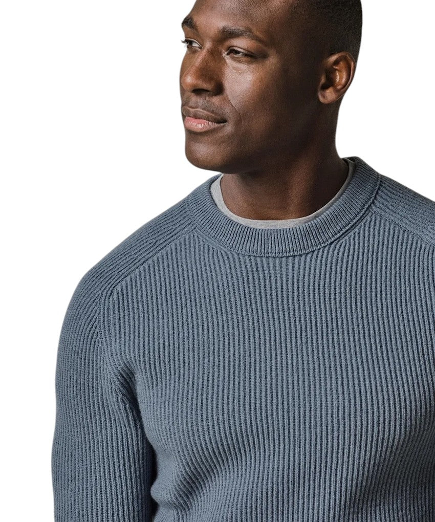 Profuomo pull trui ronde hals heren blauw PPWJ30024E M