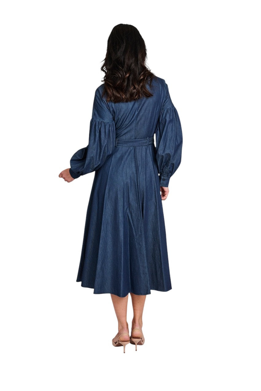 Riani kleedje dames denim 636280-4382 493