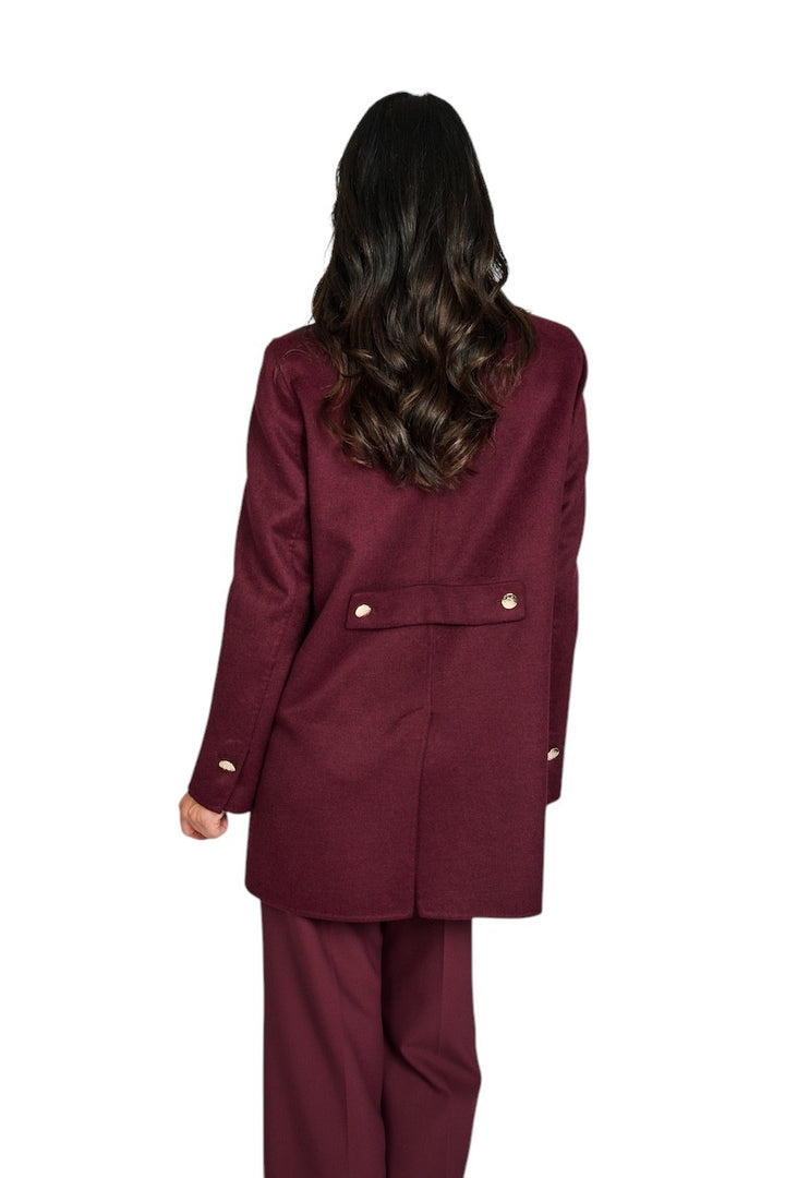 Riani mantel jas dames bordeaux 572220-3886 346