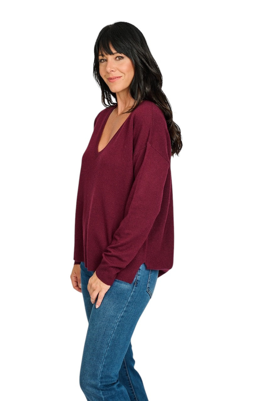 Riani pull trui dames bordeaux 577060-8282 0346