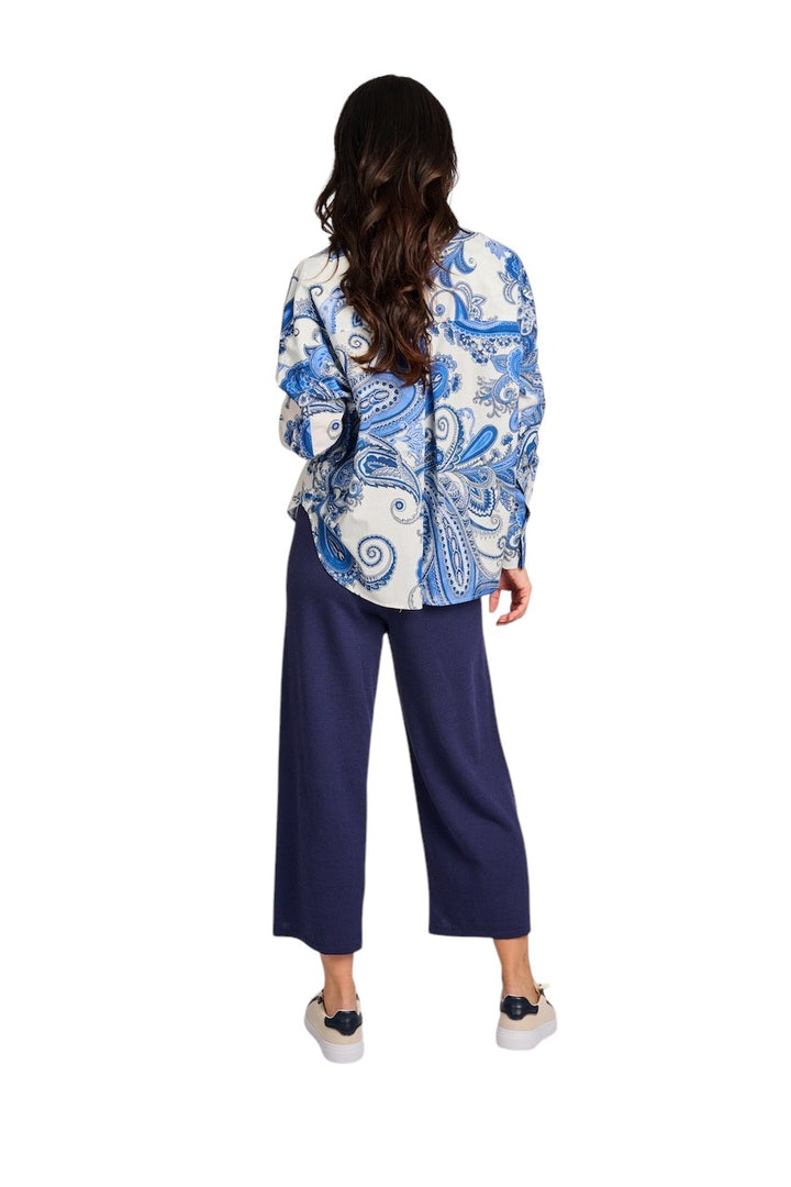 Robert Friedman blouse dames blauw Leal I416LEAL11