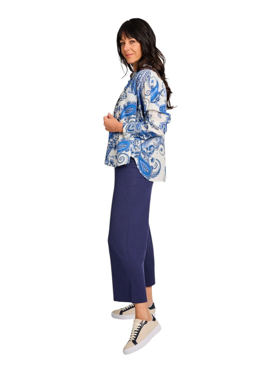 Robert Friedman blouse dames blauw Leal I416LEAL11