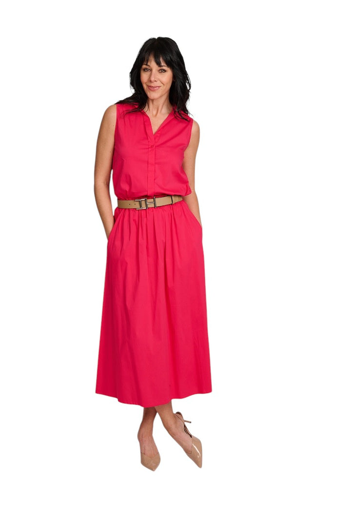 Scapa Flow blouse zonder mouwen dames framboos Adinda