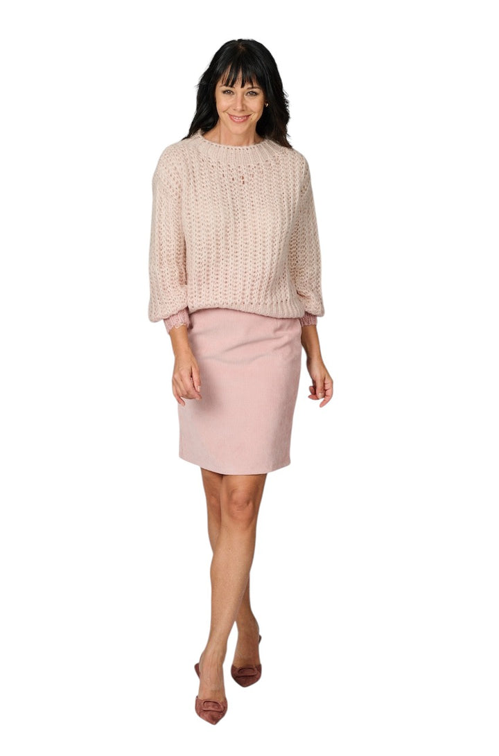 Scapa Flow pullover v-neck ladies pink DINA
