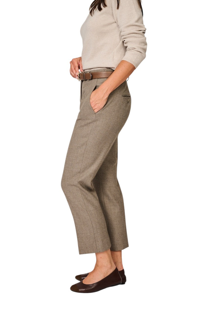 Seductive pantalones de mujer beige Mary