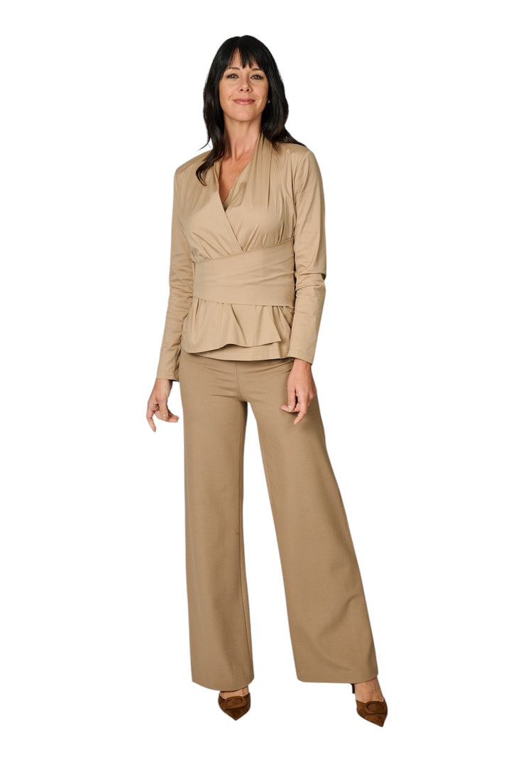 Seductive pants ladies caramel KIMBERLY