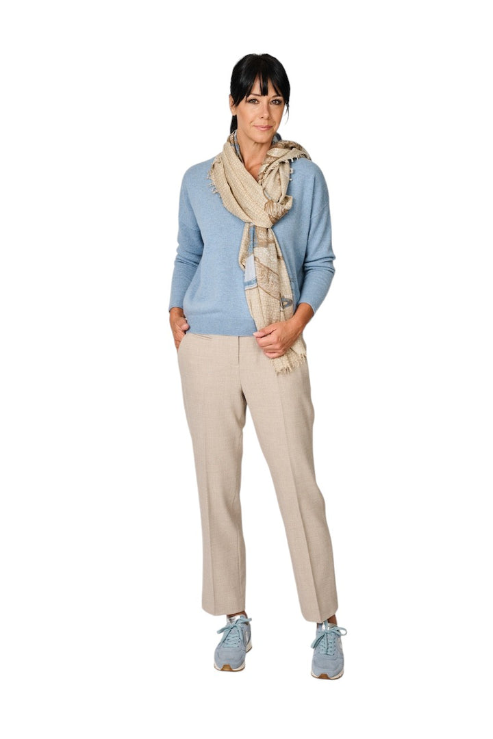 Seductive pantalon femme taupe Mary