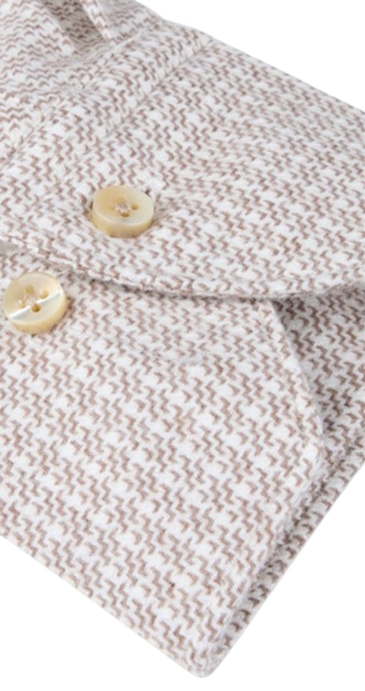 Stenstroms Men hemd lange mouwen heren beige 7127119036 233