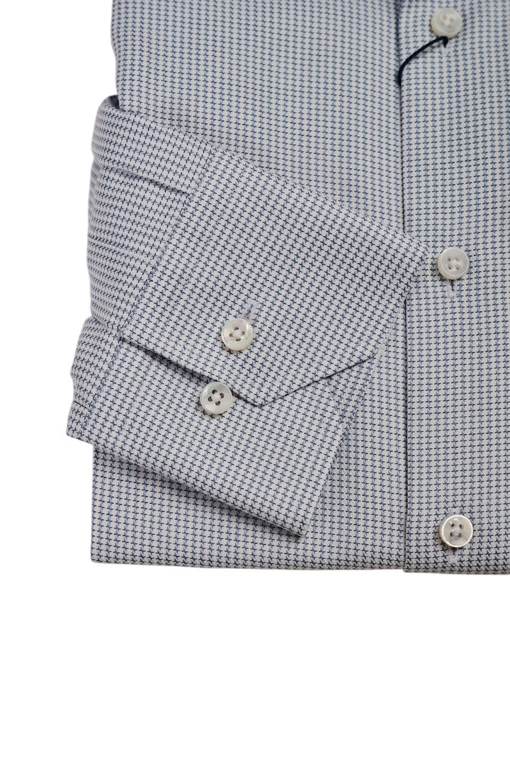 Stenstroms Hommes chemise manches longues homme bleu foncé coupe slim 7027719216 161