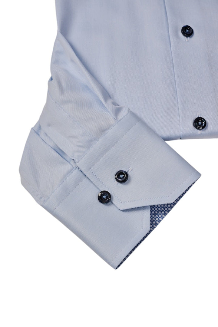 Stenstroms Men hemd lange mouwen heren licht blauw Slimline 7847710699 100