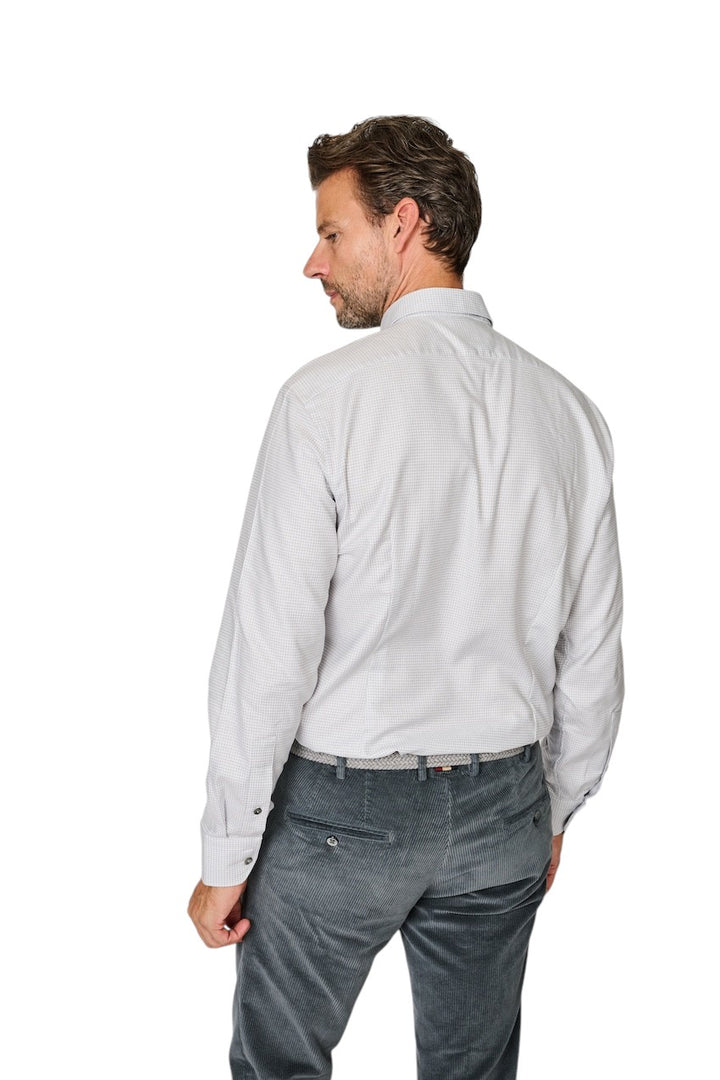 Van Laack Men hemd lange mouwen heren grijs Roy-TF 161054 721