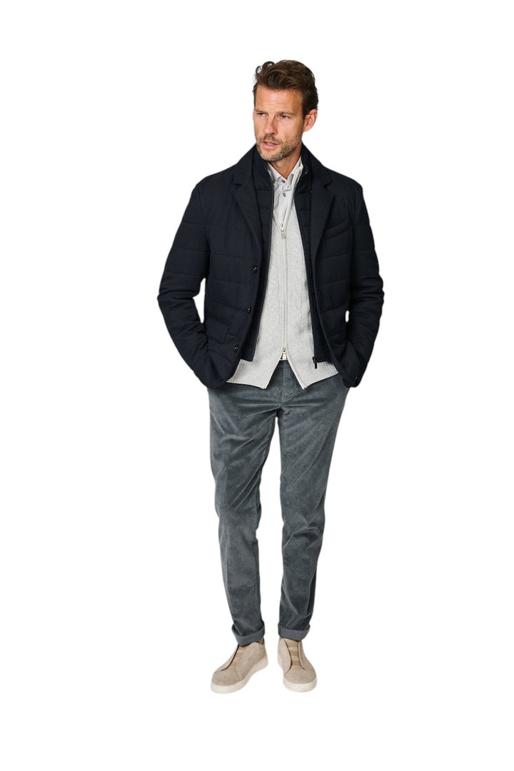 Van Laack Men hemd lange mouwen heren grijs Roy-TF 161054 721