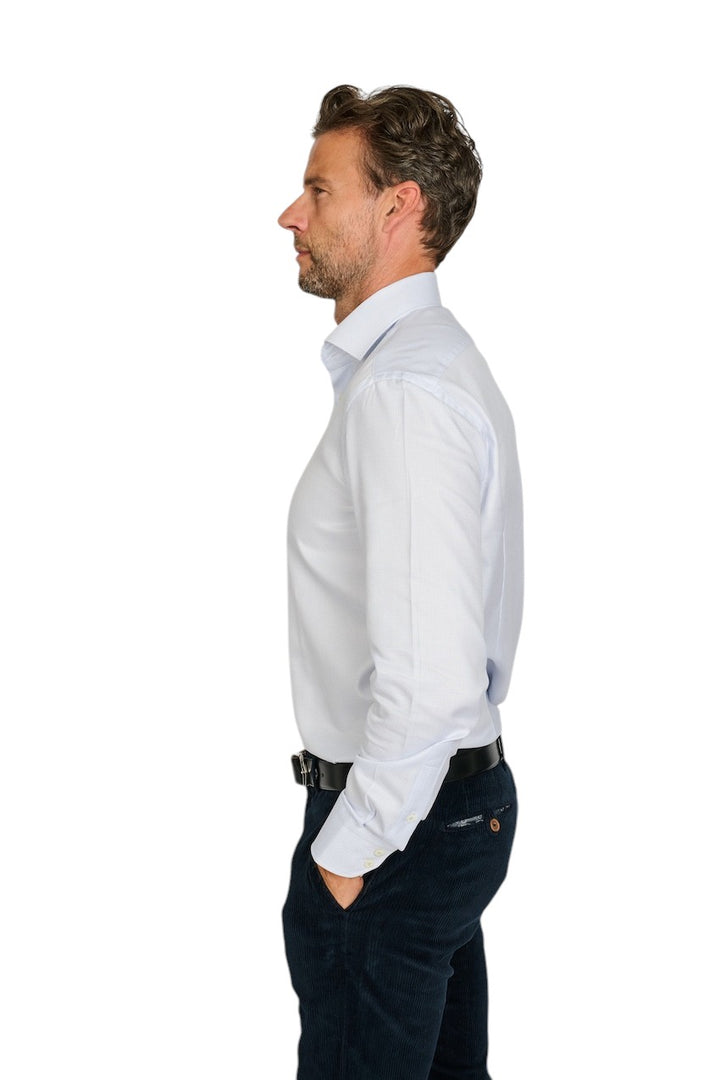 Van Laack Men hemd lange mouwen heren licht blauw 151433 007 RIVARA-LTF