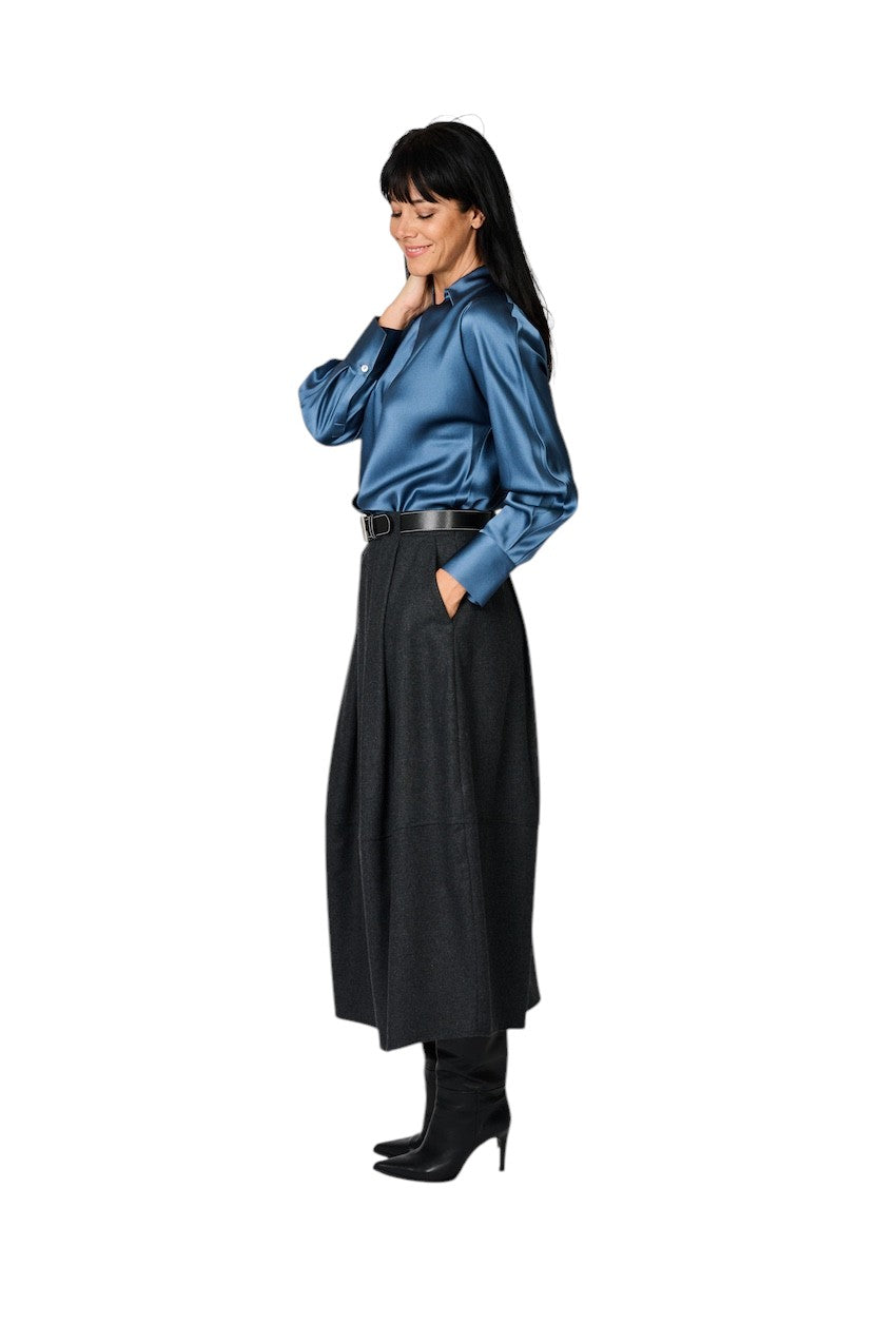 Vince blouse dames blauw V055413024 574