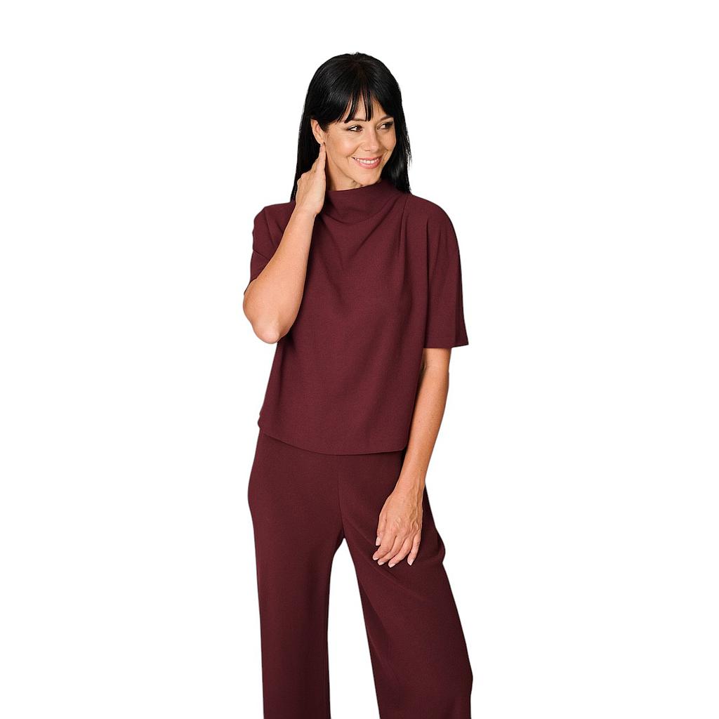 vince-blouse-dames-bordeaux