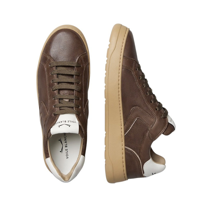 voile-blanche-men-sportieve-schoenen-heren-donker-bruin-layton