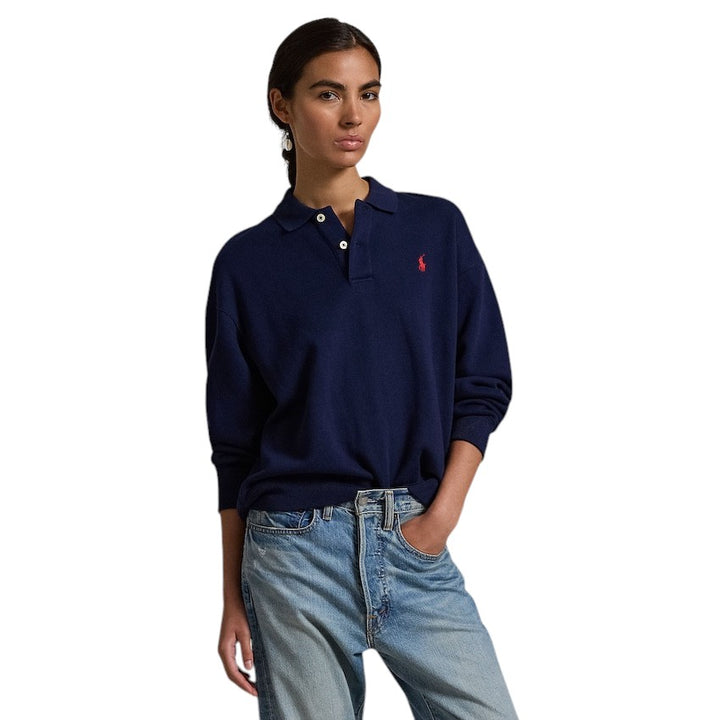 polo-ralph-lauren-kvinder-polo-shirt-damer-marineblå-211947966007
