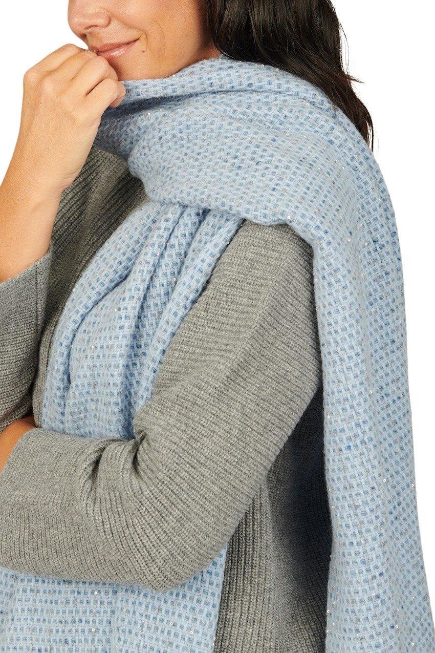 Andrea'S 1947 sjaal dames licht blauw - Artson Fashion