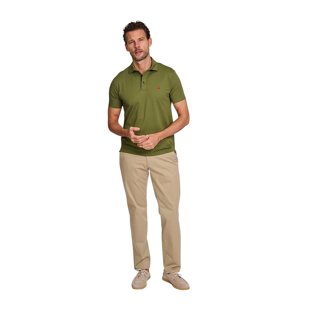 Eurex By Brax Regular fit corduroy broek met steekzakken, model 'JIM' in olijfgroen online kopen Eurex By Brax Regular fit corduroy broek met steekzakken, model 'JIM' in olijfgroen online kopen