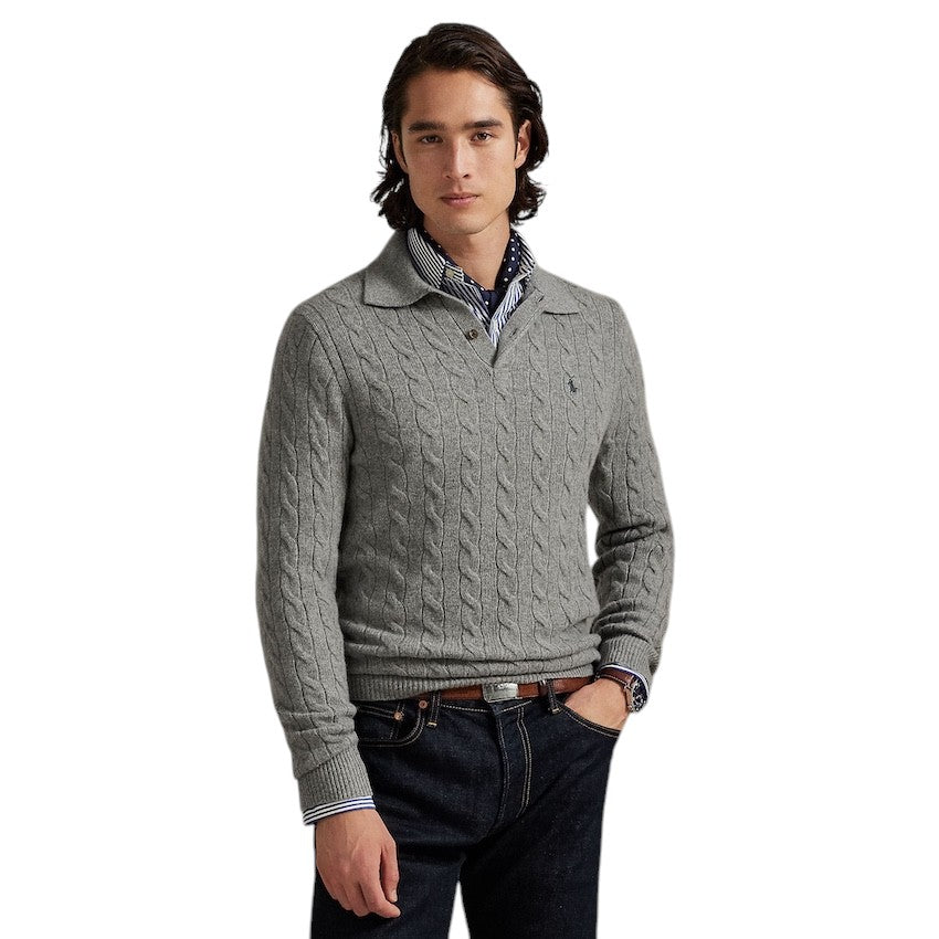 polo-ralph-lauren-homme-pull-gris-710974165002