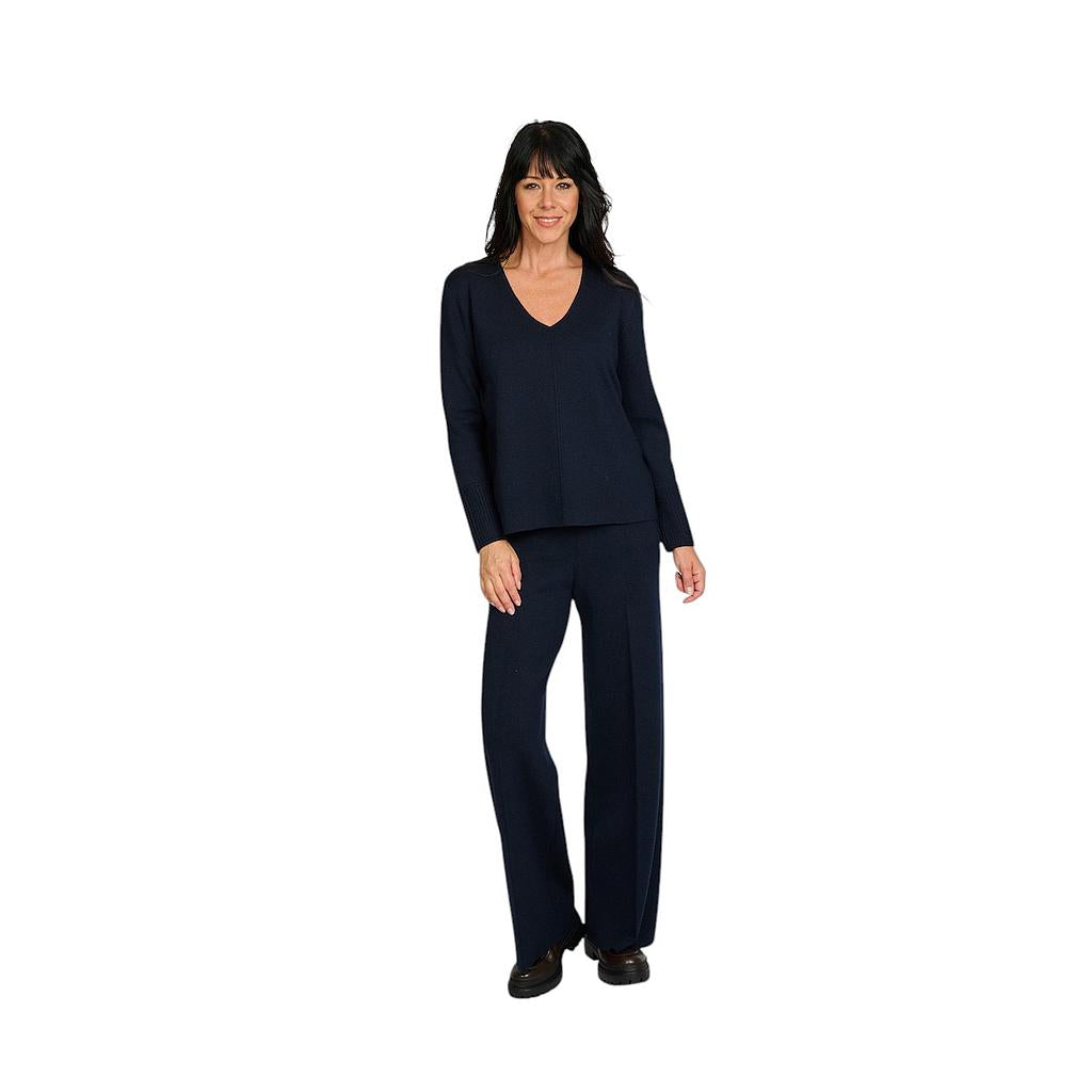 gran-sasso-women-pull-trui-v-hals-dames-marine-2