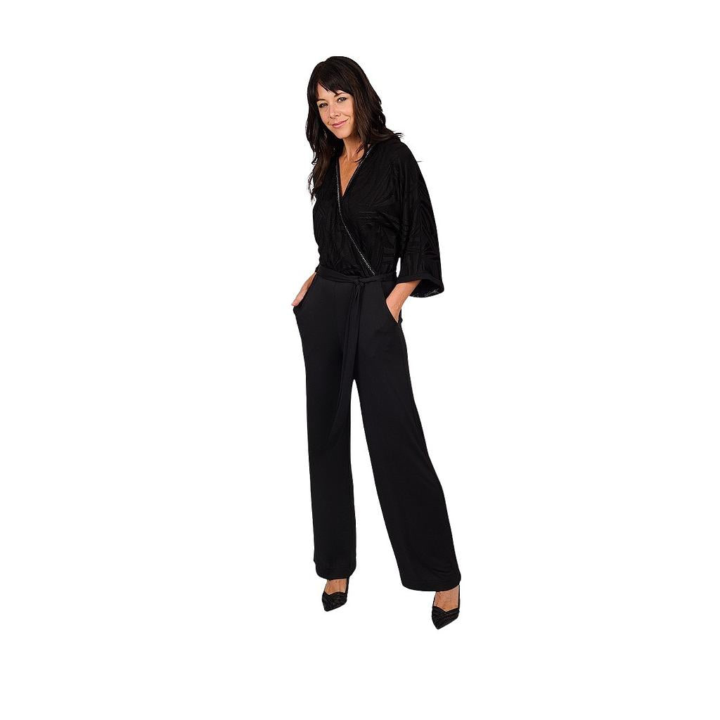 ana-alcazar-jumpsuit-dames-zwart