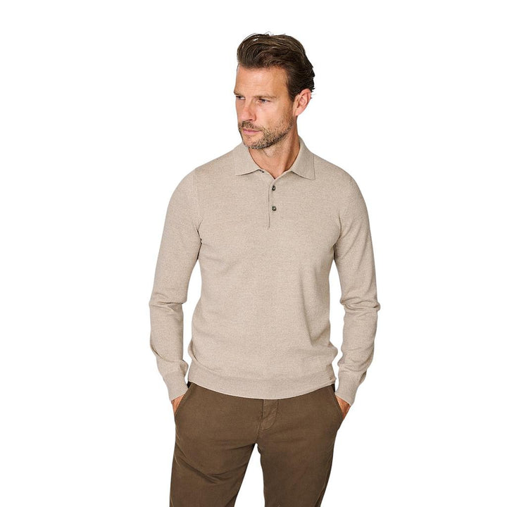 gran-sasso-men-polo-shirt-lange-mouwen-heren-blauw