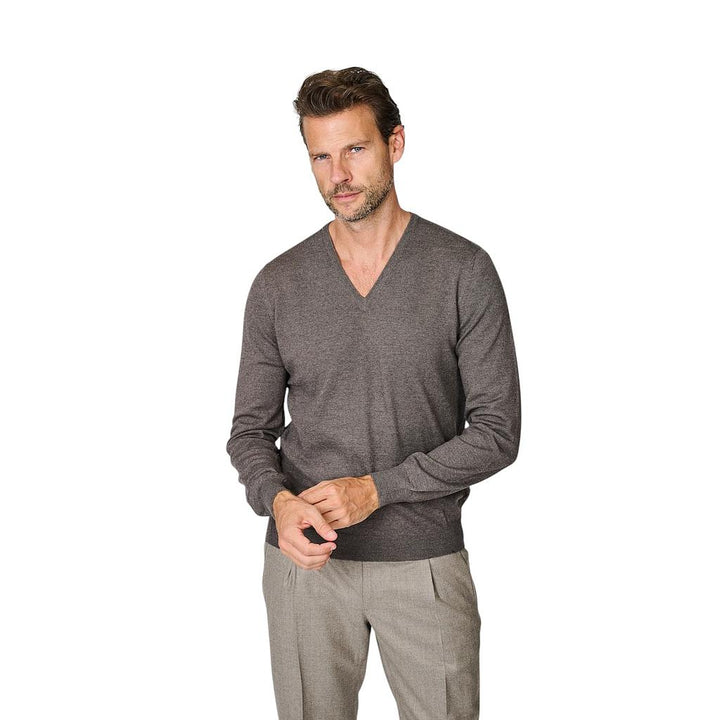 gran-sasso-men-pull-trui-v-hals-heren-licht-bruin