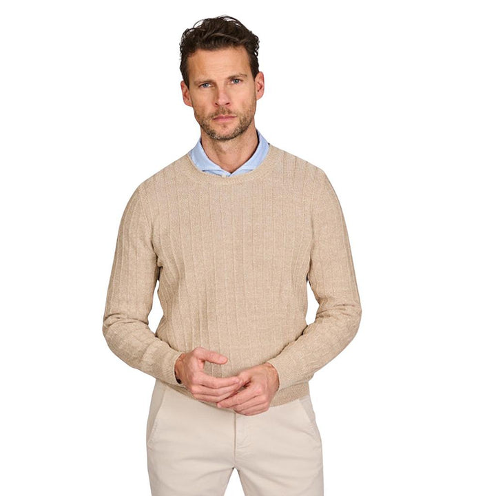 gran-sasso-men-pull-trui-ronde-hals-heren-beige-12