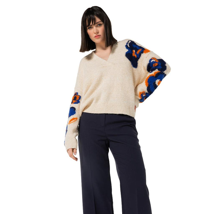 caroline-biss-pull-trøje-v-hals-dame-multi-4263-29