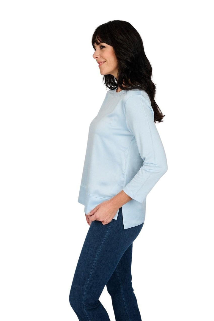 Margittes t-shirt dames licht blauw - Artson Fashion